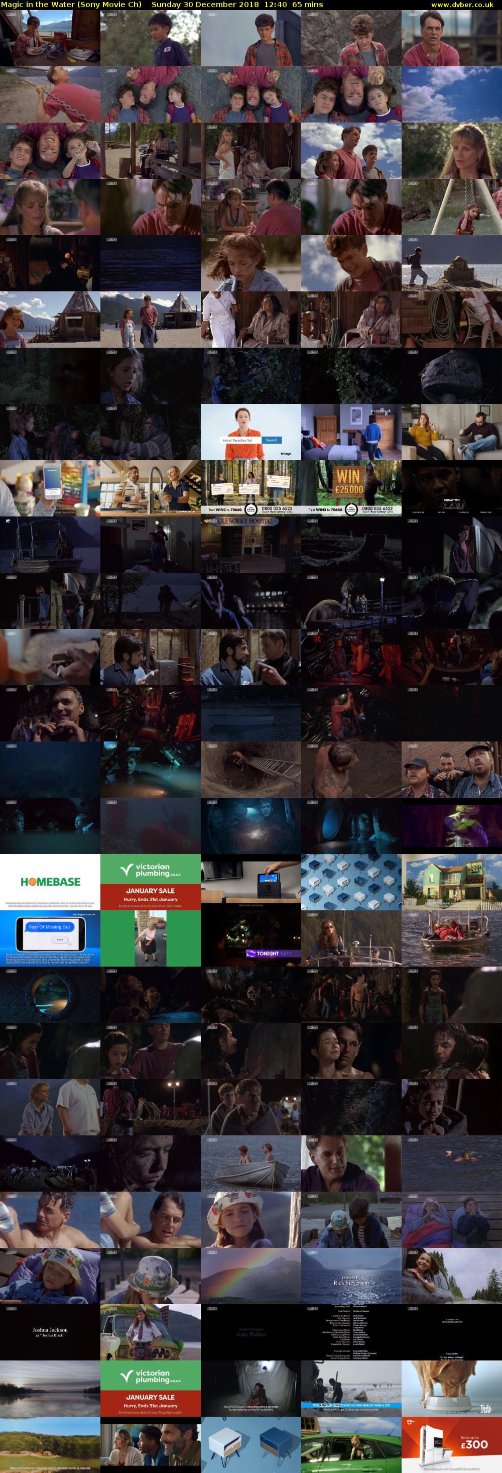 Magic in the Water (Sony Movie Ch) Sunday 30 December 2018 12:40 - 13:45