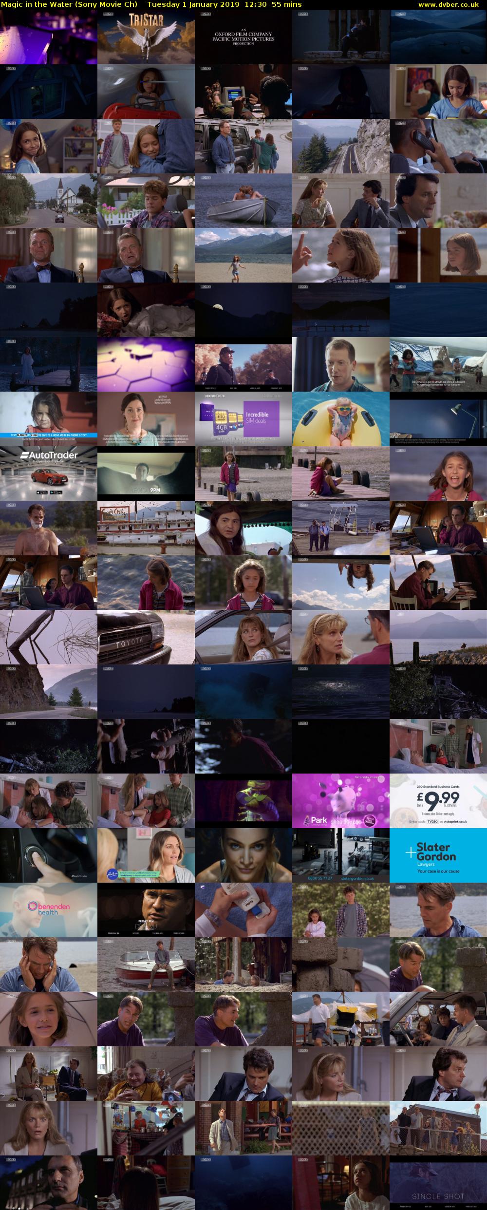 Magic in the Water (Sony Movie Ch) Tuesday 1 January 2019 12:30 - 13:25