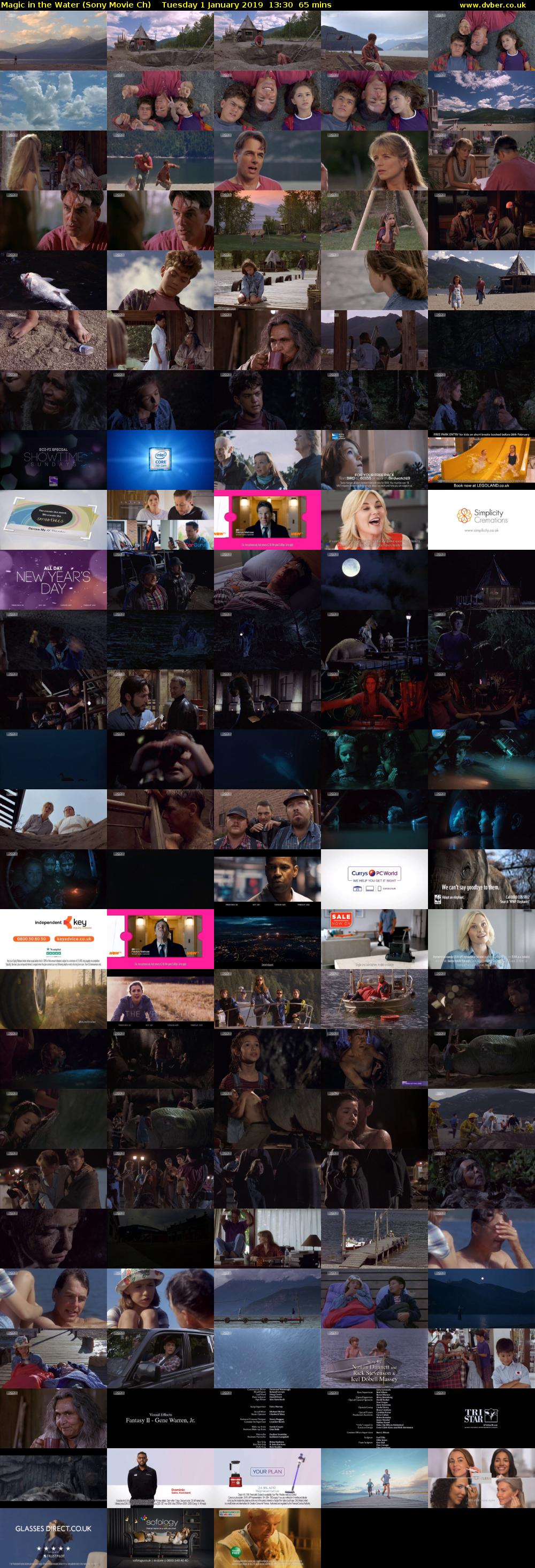 Magic in the Water (Sony Movie Ch) Tuesday 1 January 2019 13:30 - 14:35