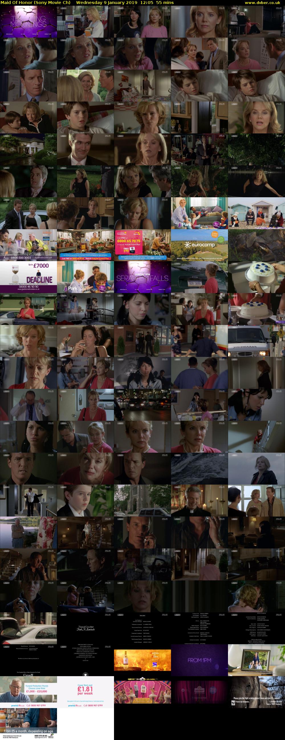 Maid Of Honor (Sony Movie Ch) Wednesday 9 January 2019 12:05 - 13:00