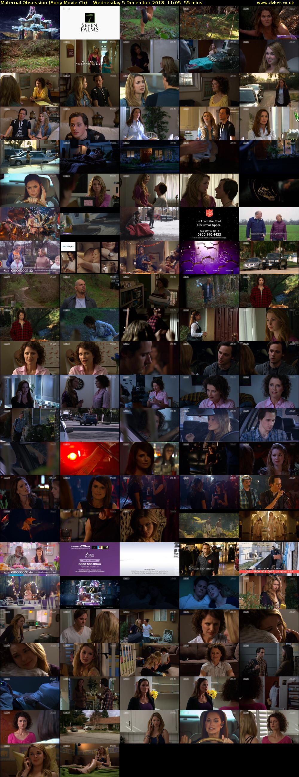 Maternal Obsession (Sony Movie Ch) Wednesday 5 December 2018 11:05 - 12:00