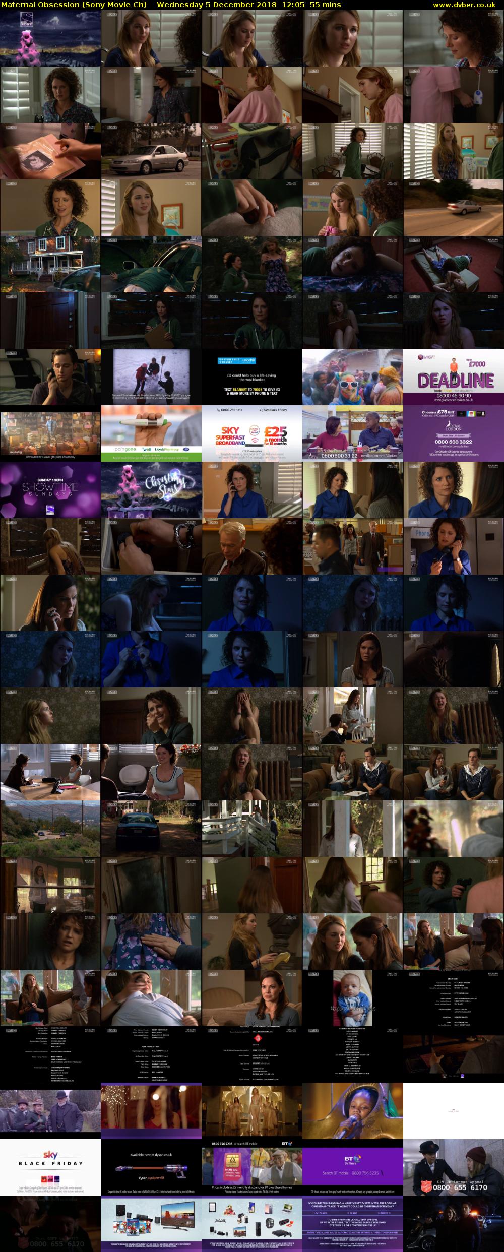 Maternal Obsession (Sony Movie Ch) Wednesday 5 December 2018 12:05 - 13:00