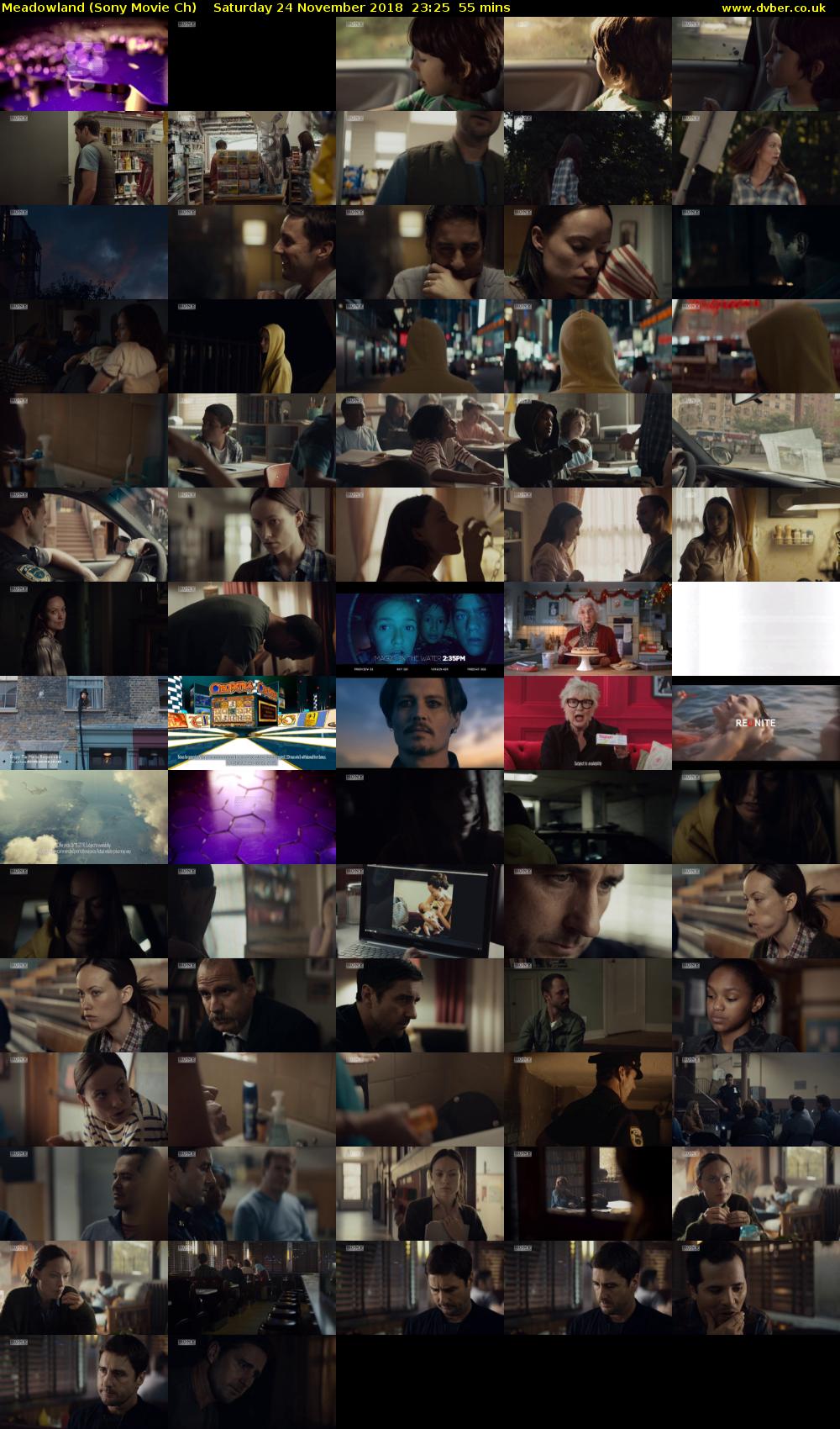 Meadowland (Sony Movie Ch) Saturday 24 November 2018 23:25 - 00:20