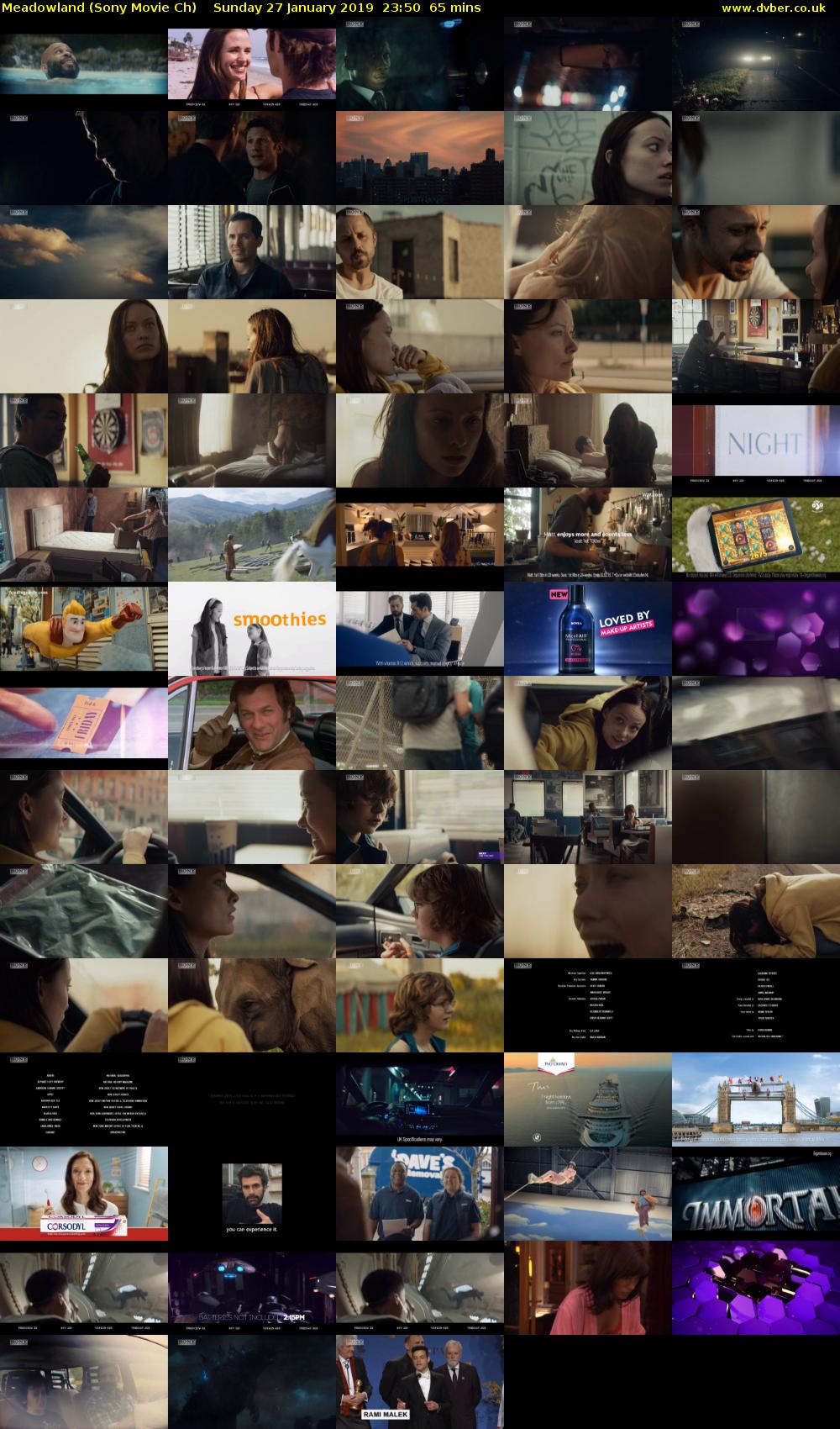 Meadowland (Sony Movie Ch) Sunday 27 January 2019 23:50 - 00:55