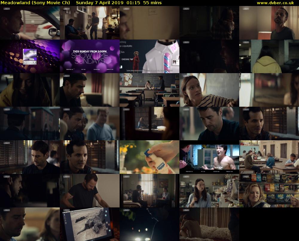 Meadowland (Sony Movie Ch) Sunday 7 April 2019 01:15 - 02:10