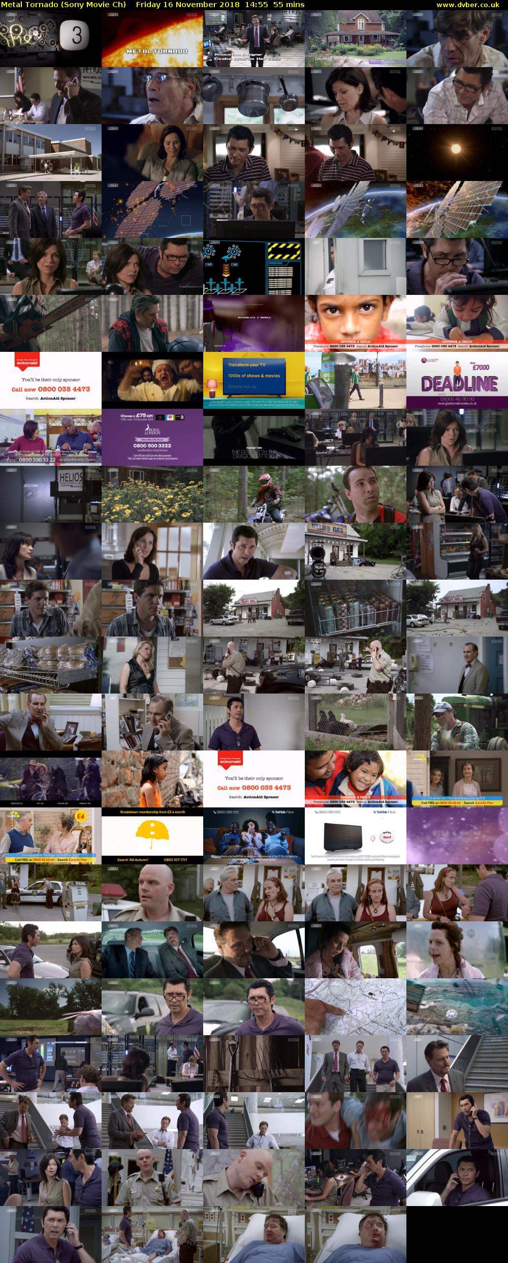 Metal Tornado (Sony Movie Ch) Friday 16 November 2018 14:55 - 15:50