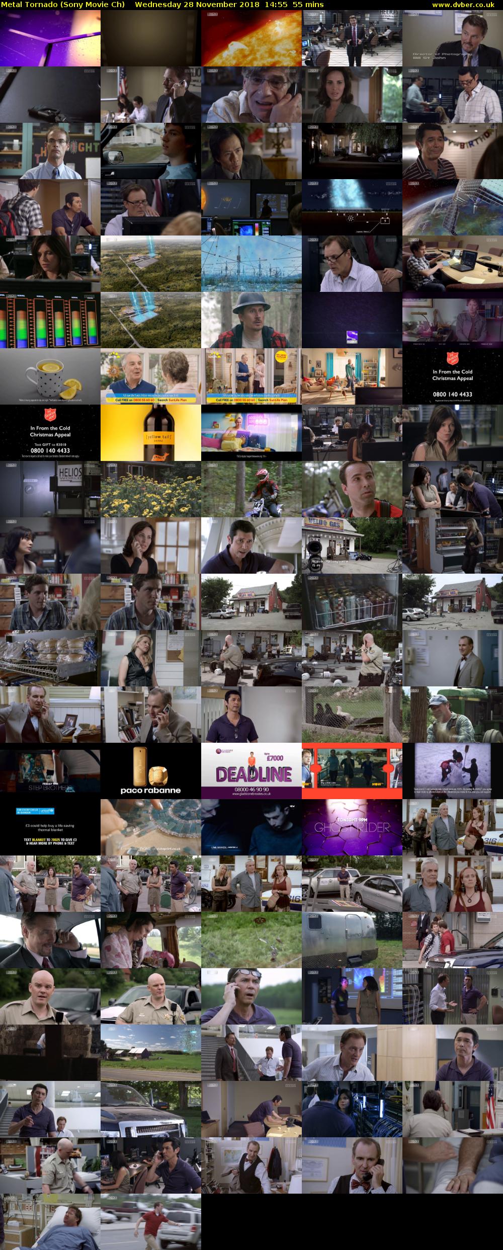 Metal Tornado (Sony Movie Ch) Wednesday 28 November 2018 14:55 - 15:50