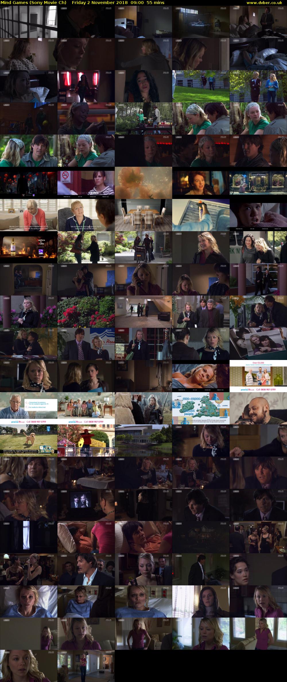 Mind Games (Sony Movie Ch) Friday 2 November 2018 09:00 - 09:55