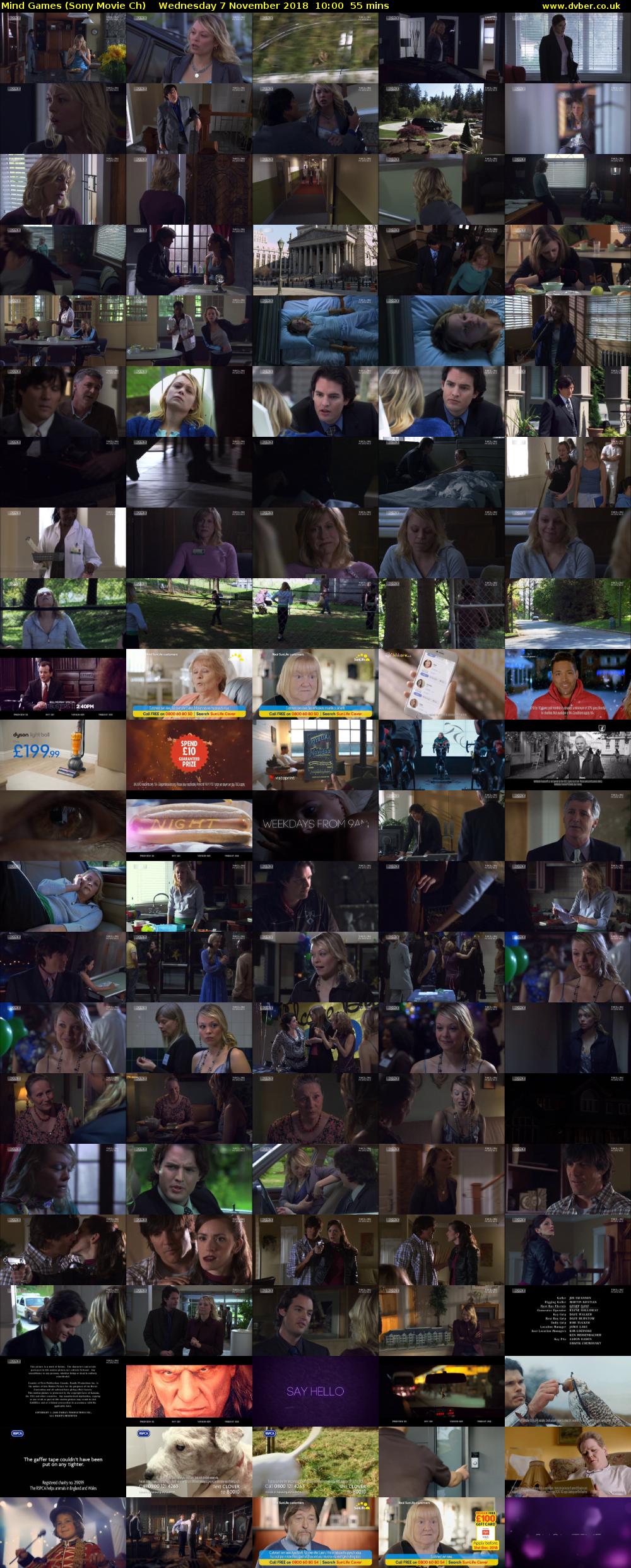 Mind Games (Sony Movie Ch) Wednesday 7 November 2018 10:00 - 10:55