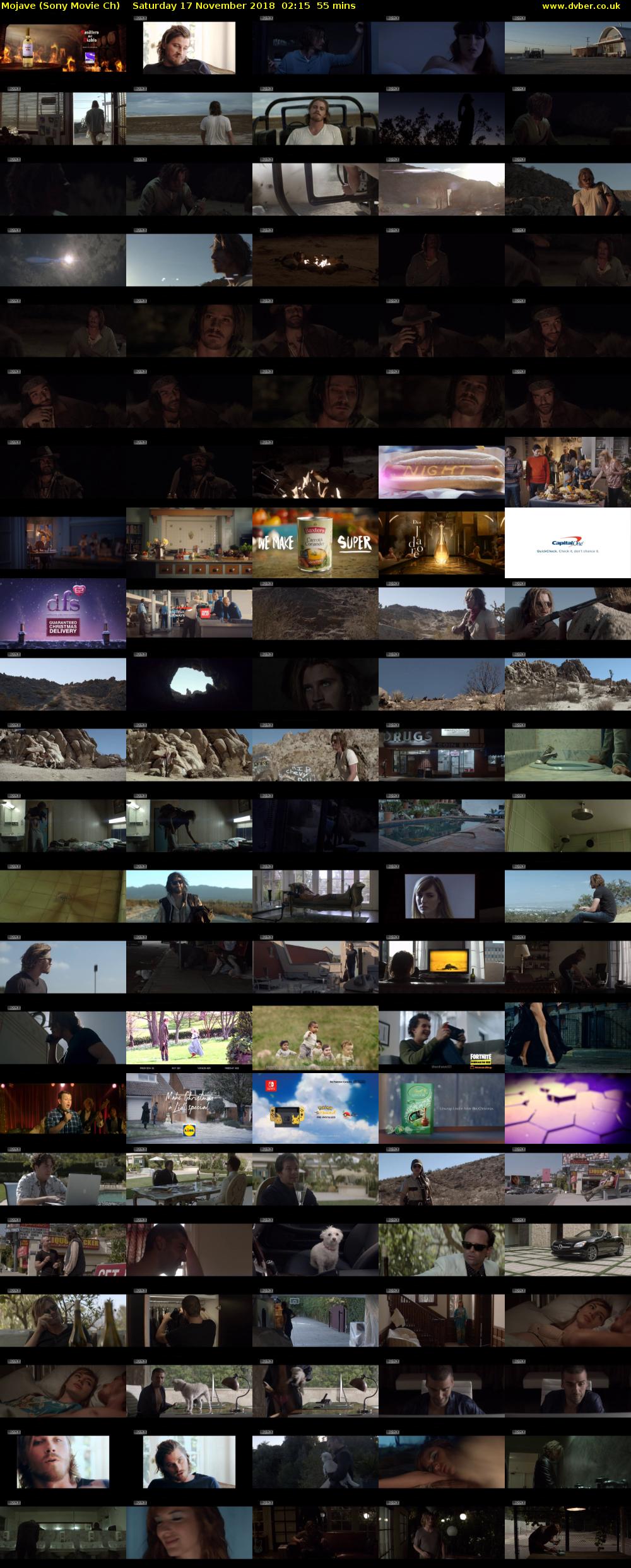 Mojave (Sony Movie Ch) Saturday 17 November 2018 02:15 - 03:10