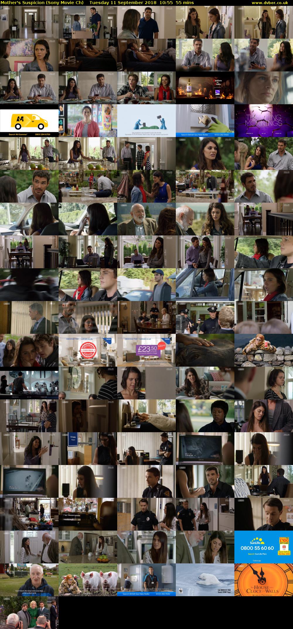 Mother's Suspicion (Sony Movie Ch) Tuesday 11 September 2018 10:55 - 11:50