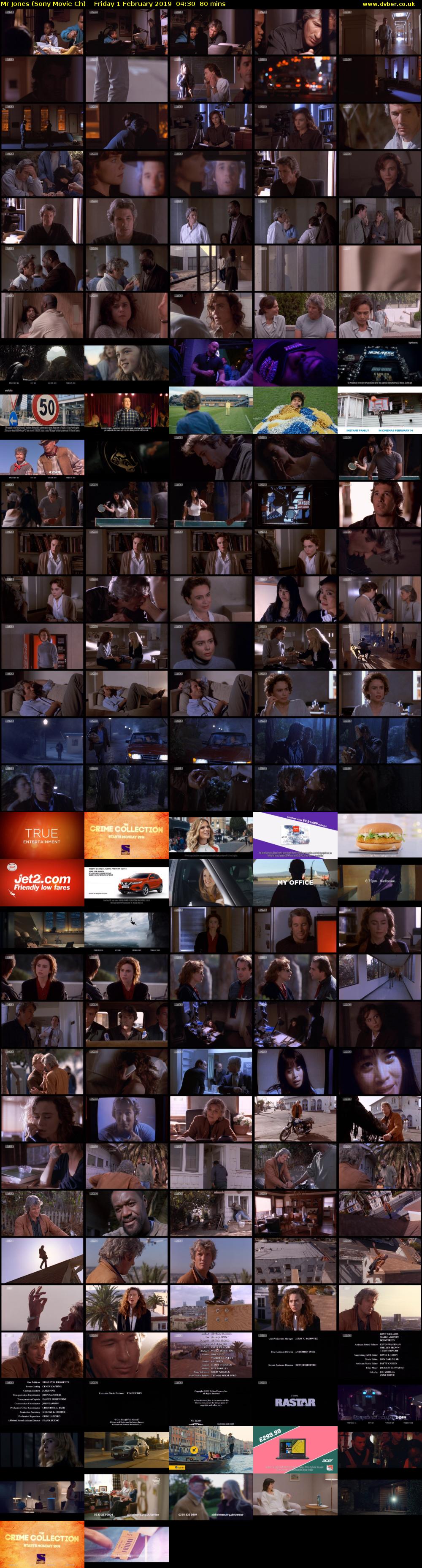 Mr Jones (Sony Movie Ch) Friday 1 February 2019 04:30 - 05:50