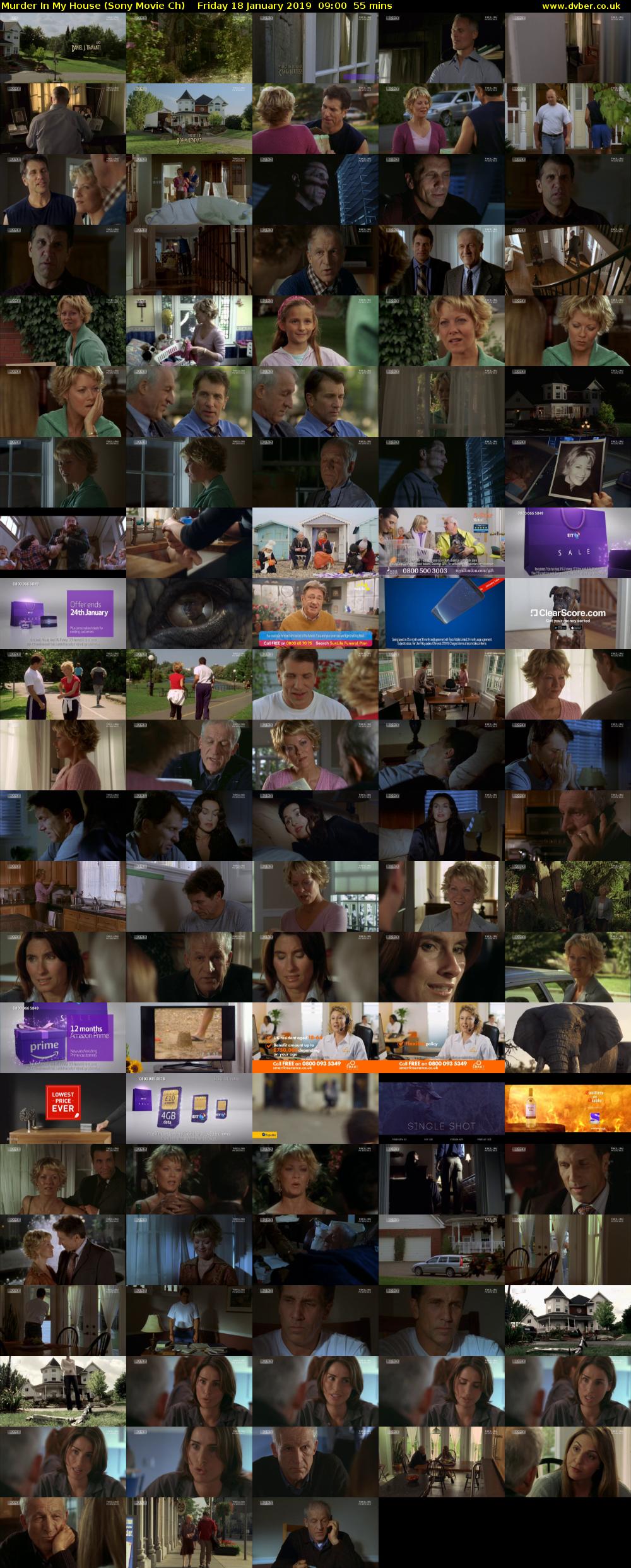 Murder In My House (Sony Movie Ch) Friday 18 January 2019 09:00 - 09:55