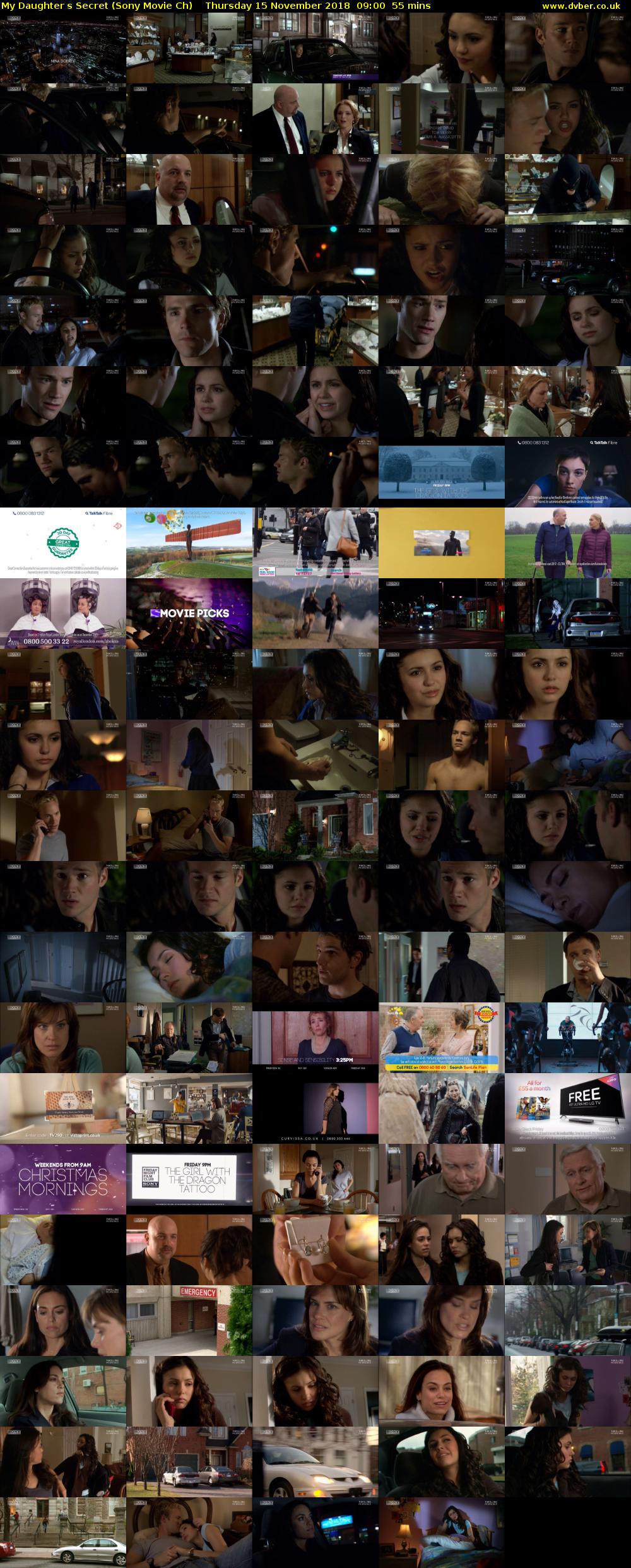 My Daughters Secret (Sony Movie Ch) Thursday 15 November 2018 09:00 - 09:55