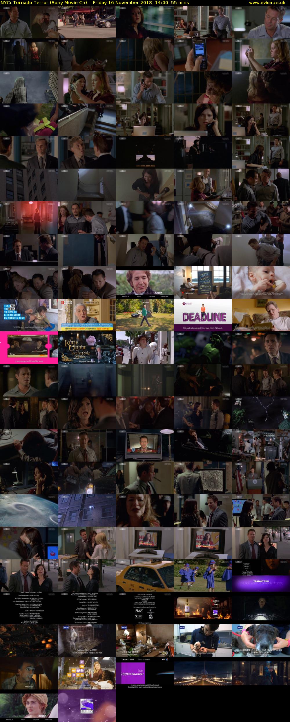 NYC: Tornado Terror (Sony Movie Ch) Friday 16 November 2018 14:00 - 14:55