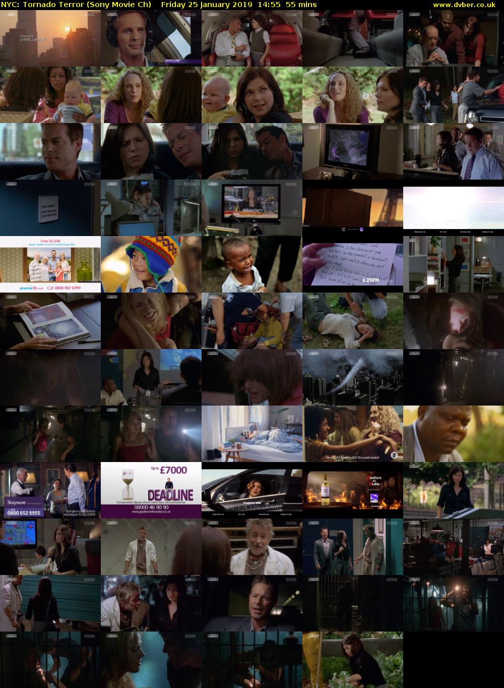 NYC: Tornado Terror (Sony Movie Ch) Friday 25 January 2019 14:55 - 15:50