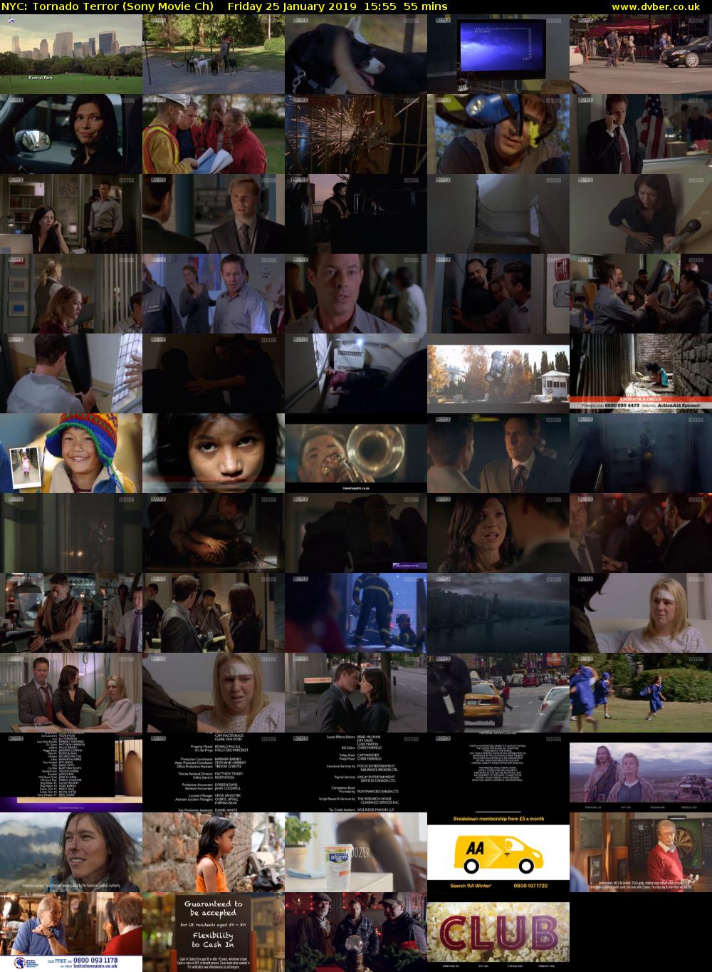 NYC: Tornado Terror (Sony Movie Ch) Friday 25 January 2019 15:55 - 16:50