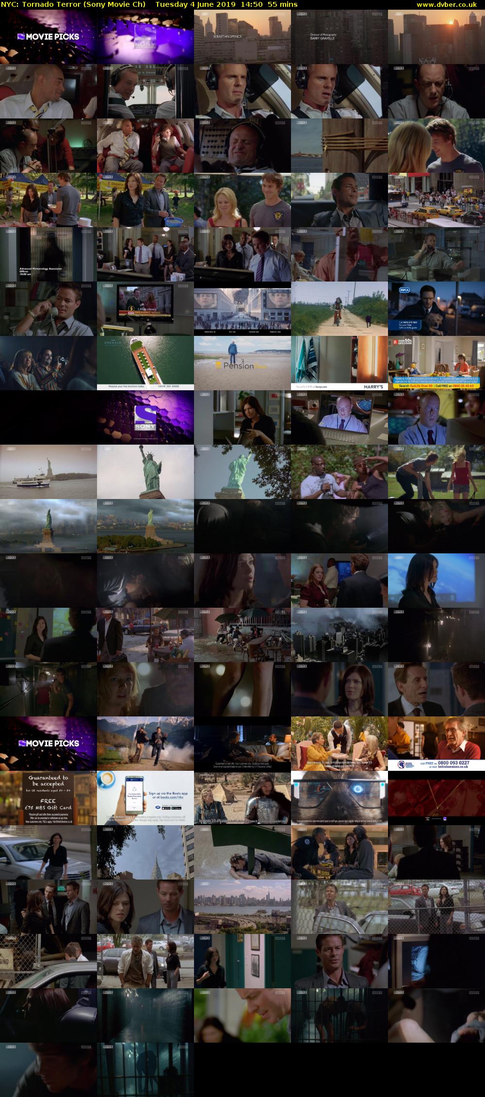 NYC: Tornado Terror (Sony Movie Ch) Tuesday 4 June 2019 14:50 - 15:45