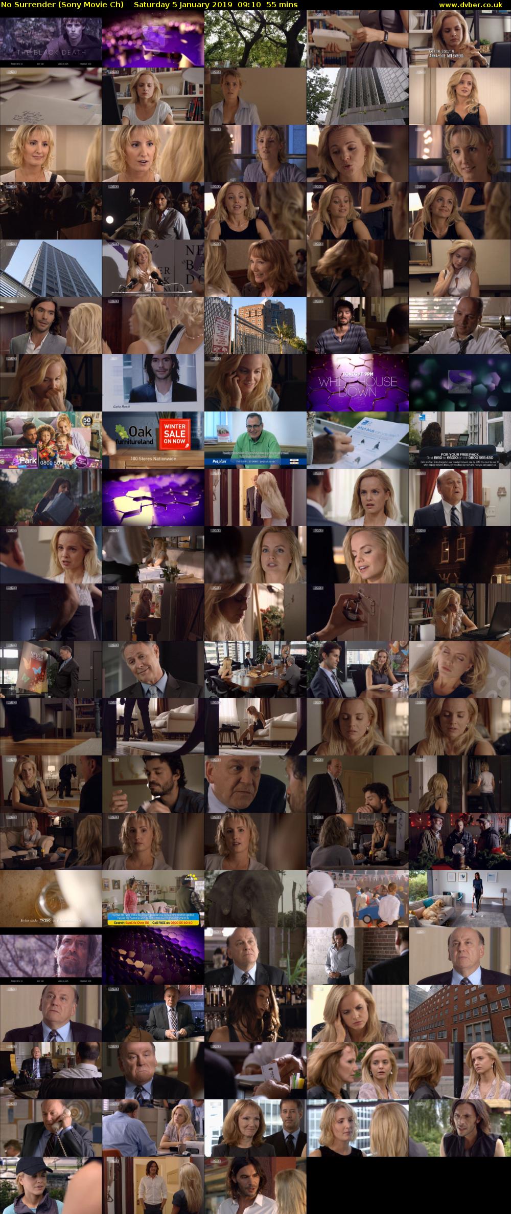 No Surrender (Sony Movie Ch) Saturday 5 January 2019 09:10 - 10:05