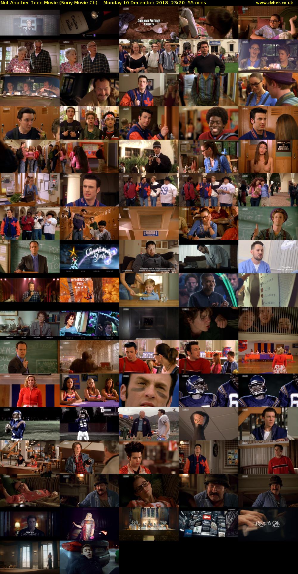 Not Another Teen Movie (Sony Movie Ch) Monday 10 December 2018 23:20 - 00:15