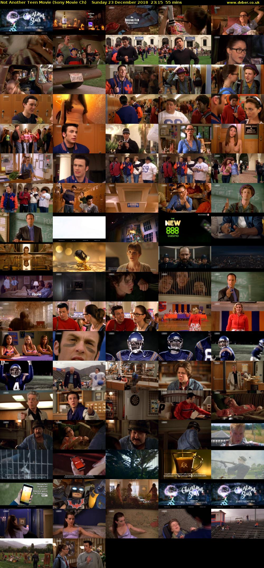 Not Another Teen Movie (Sony Movie Ch) Sunday 23 December 2018 23:15 - 00:10