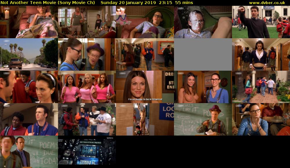 Not Another Teen Movie (Sony Movie Ch) Sunday 20 January 2019 23:15 - 00:10