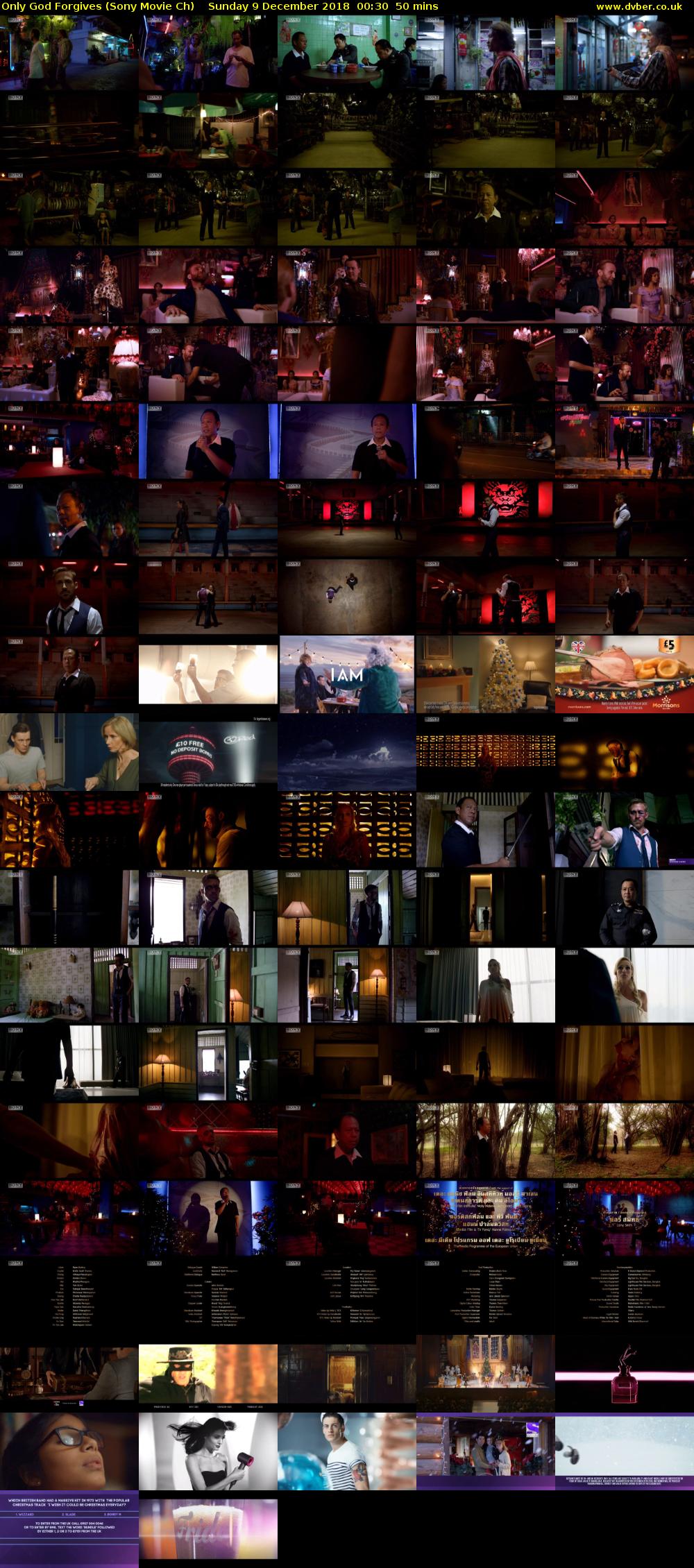Only God Forgives (Sony Movie Ch) Sunday 9 December 2018 00:30 - 01:20
