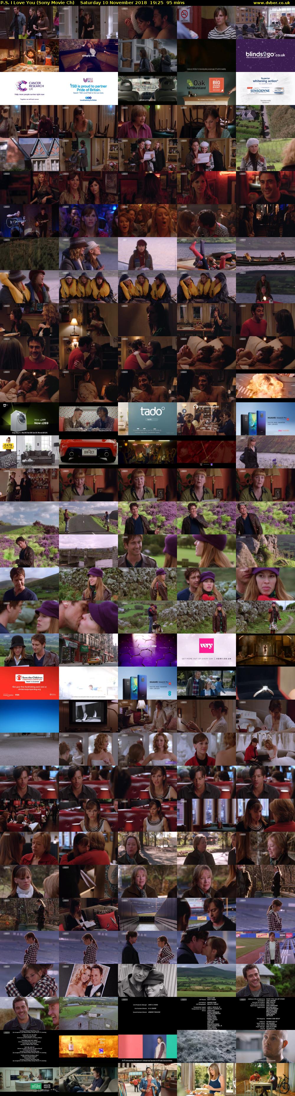 P.S. I Love You (Sony Movie Ch) Saturday 10 November 2018 19:25 - 21:00