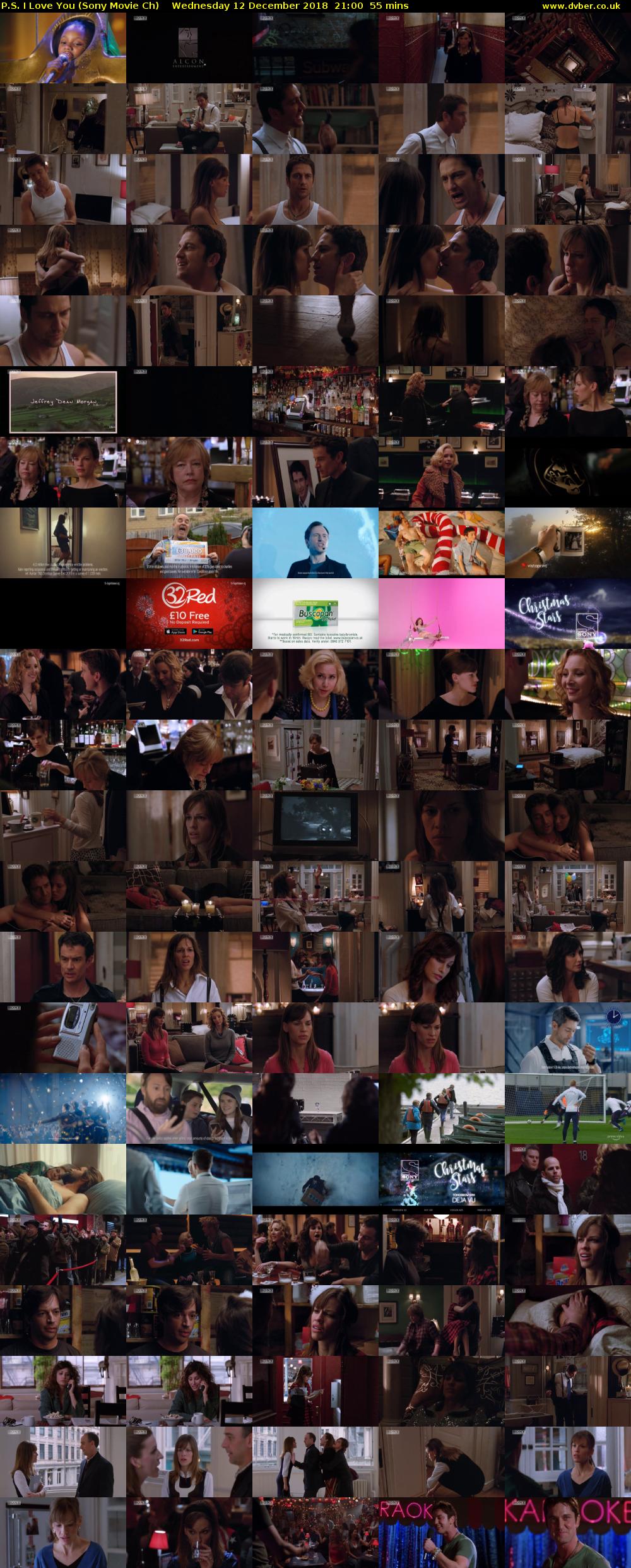 P.S. I Love You (Sony Movie Ch) Wednesday 12 December 2018 21:00 - 21:55