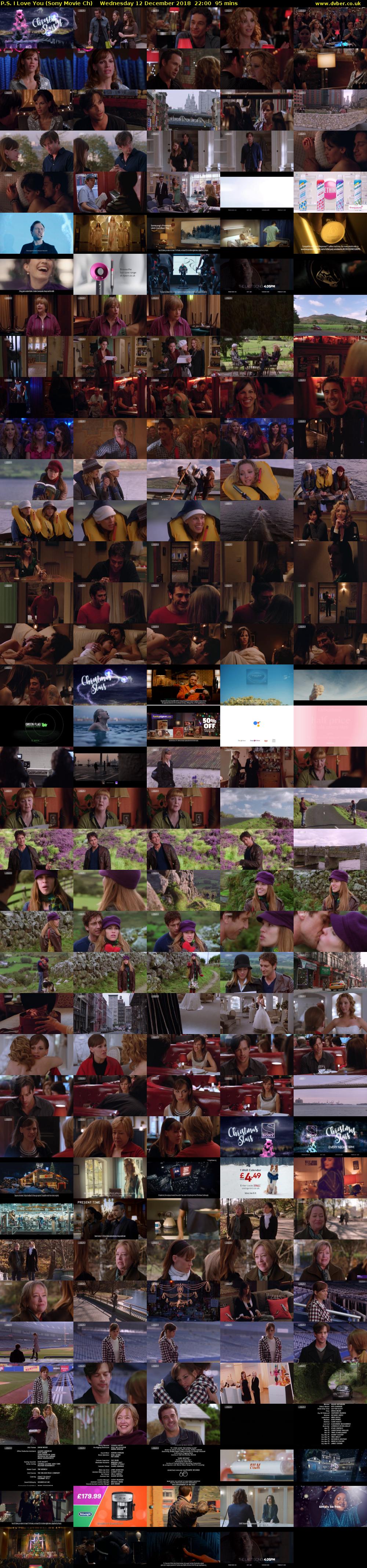 P.S. I Love You (Sony Movie Ch) Wednesday 12 December 2018 22:00 - 23:35