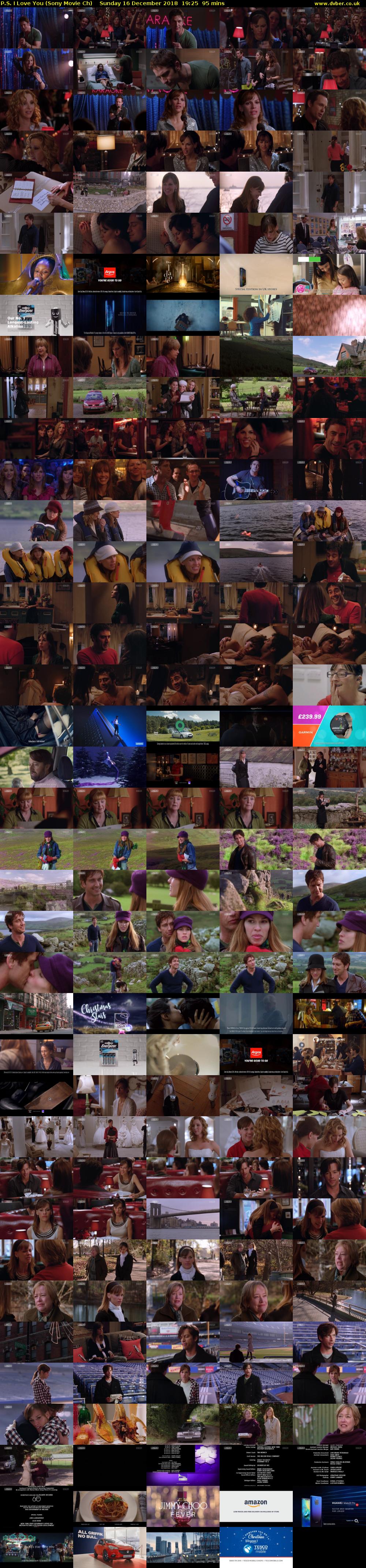P.S. I Love You (Sony Movie Ch) Sunday 16 December 2018 19:25 - 21:00