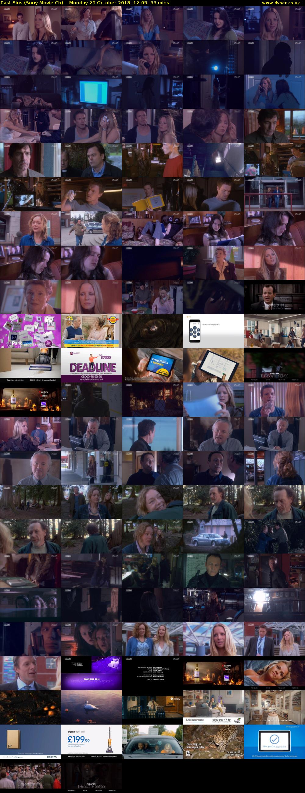 Past Sins (Sony Movie Ch) Monday 29 October 2018 12:05 - 13:00