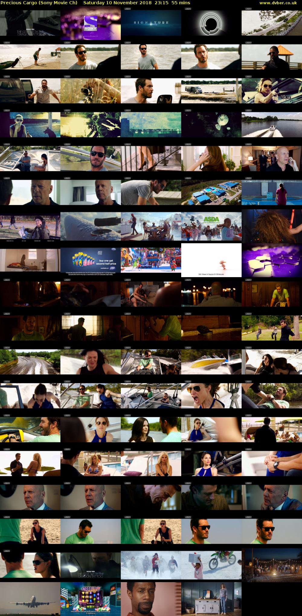 Precious Cargo (Sony Movie Ch) Saturday 10 November 2018 23:15 - 00:10