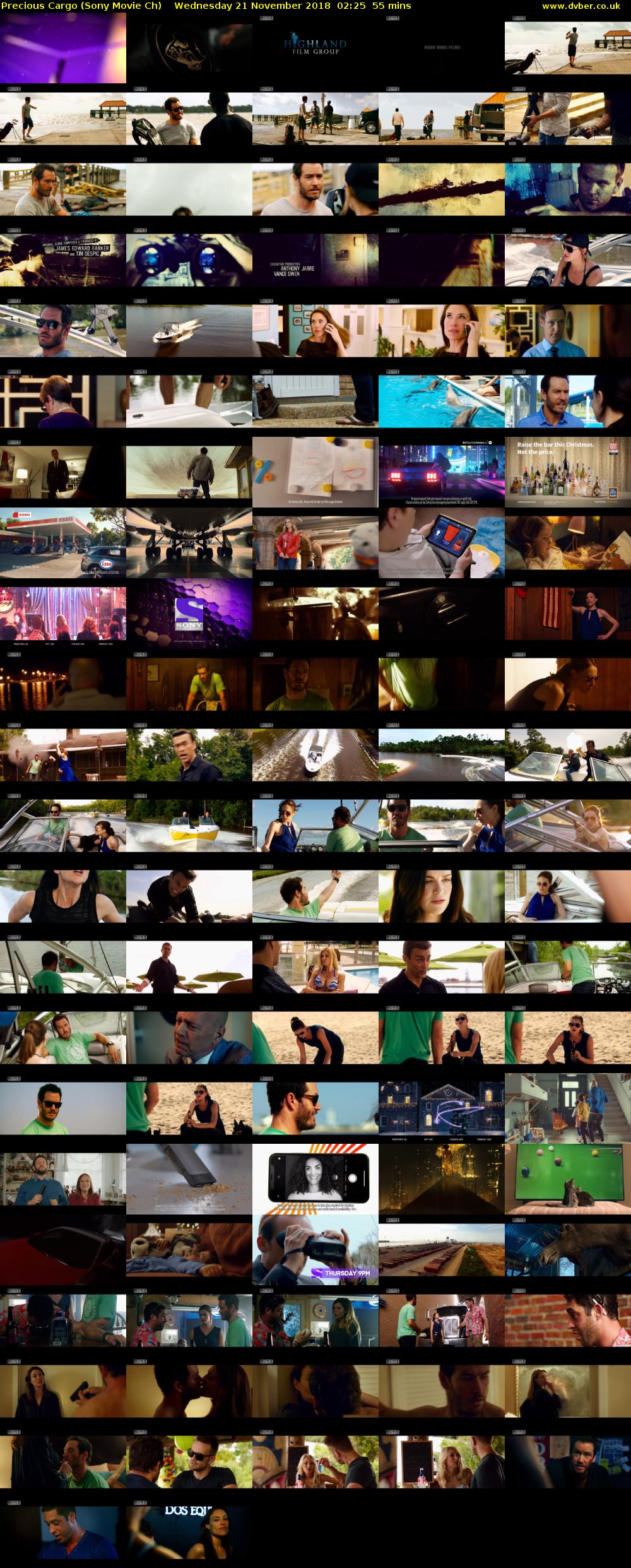 Precious Cargo (Sony Movie Ch) Wednesday 21 November 2018 02:25 - 03:20