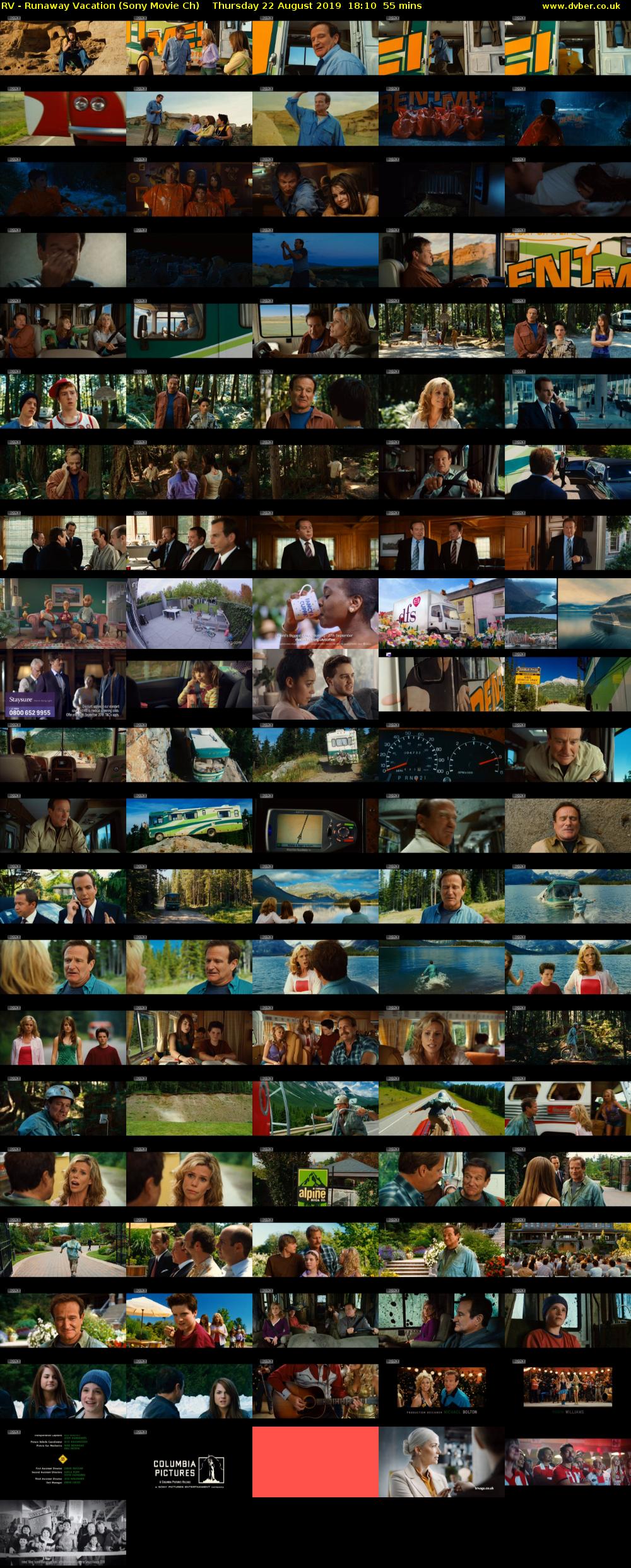 RV - Runaway Vacation (Sony Movie Ch) Thursday 22 August 2019 18:10 - 19:05