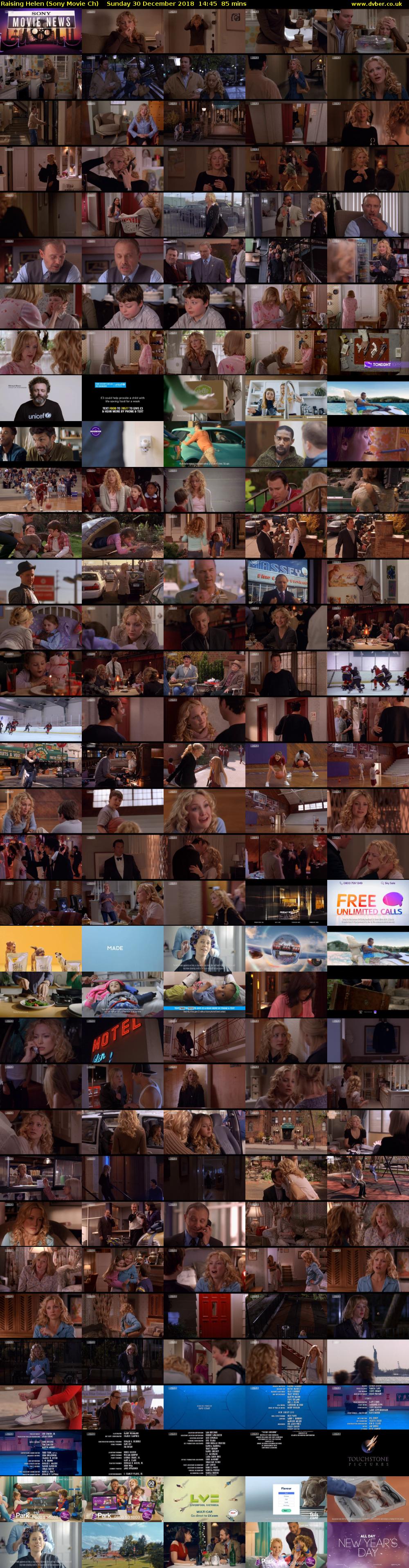 Raising Helen (Sony Movie Ch) Sunday 30 December 2018 14:45 - 16:10