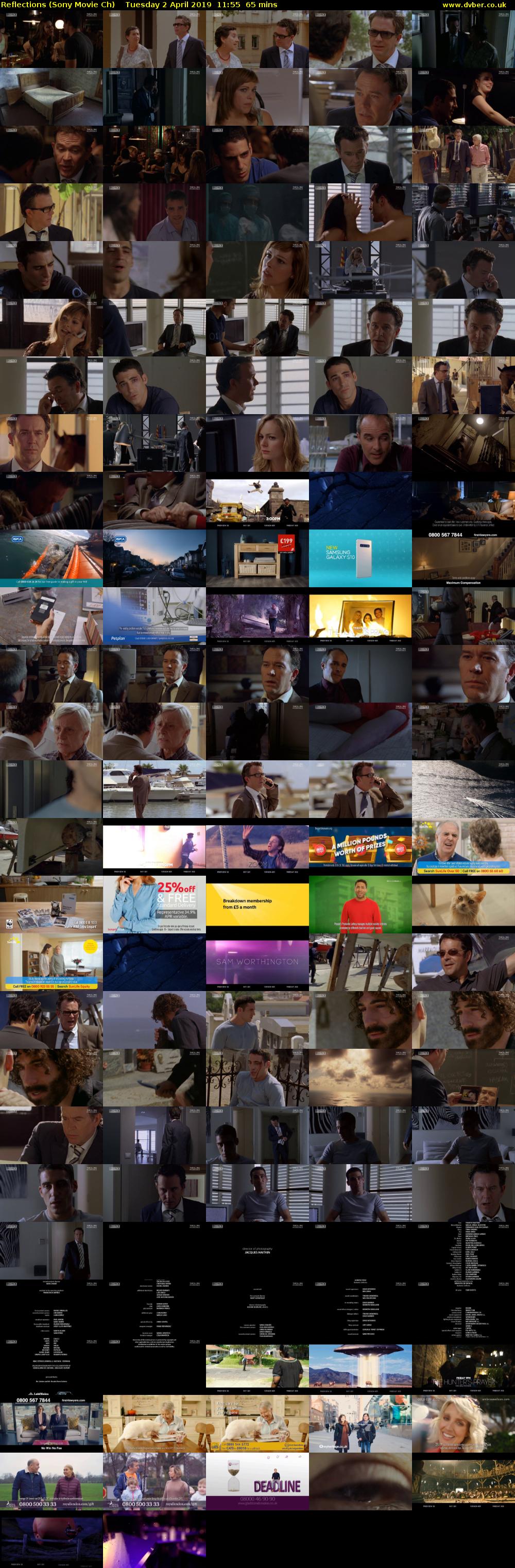 Reflections (Sony Movie Ch) Tuesday 2 April 2019 11:55 - 13:00