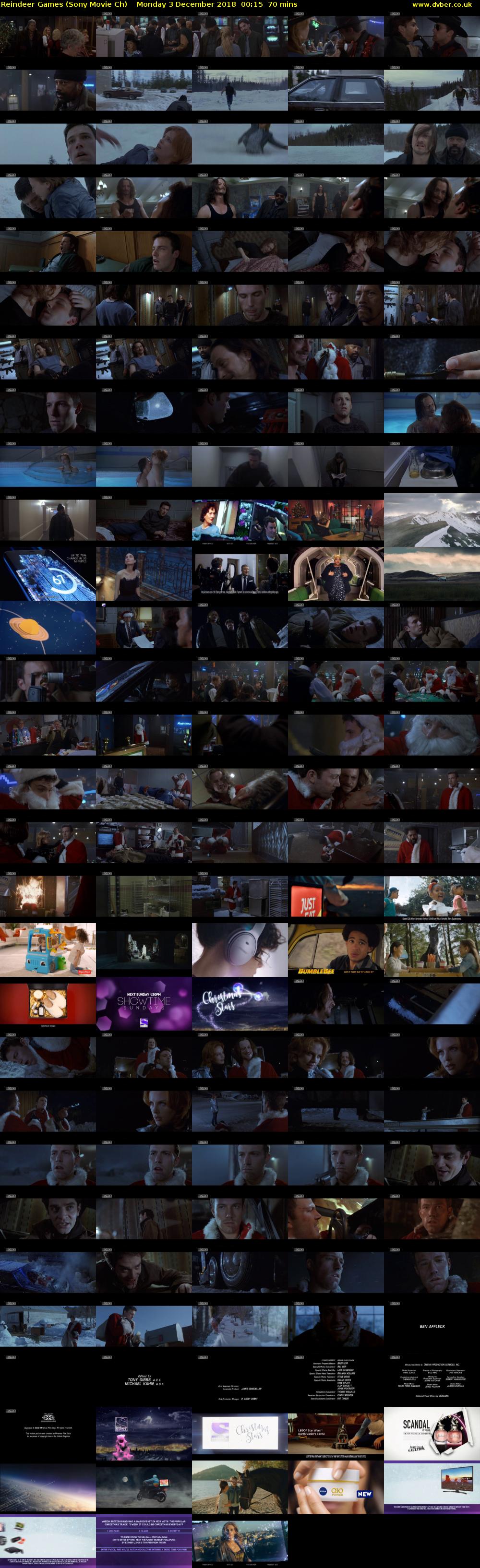 Reindeer Games (Sony Movie Ch) Monday 3 December 2018 00:15 - 01:25