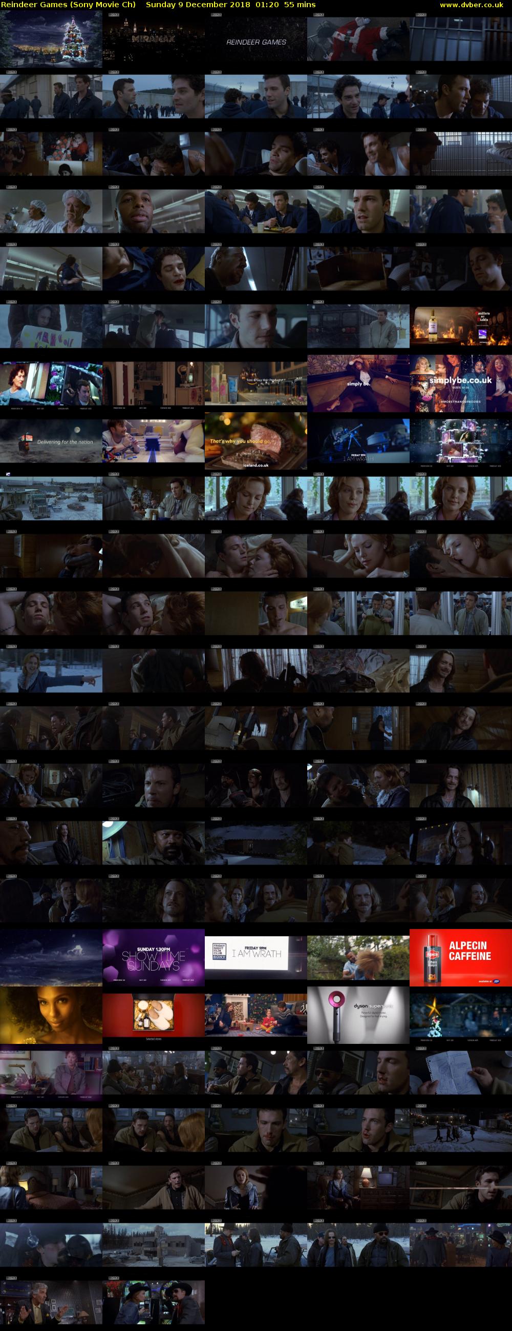 Reindeer Games (Sony Movie Ch) Sunday 9 December 2018 01:20 - 02:15
