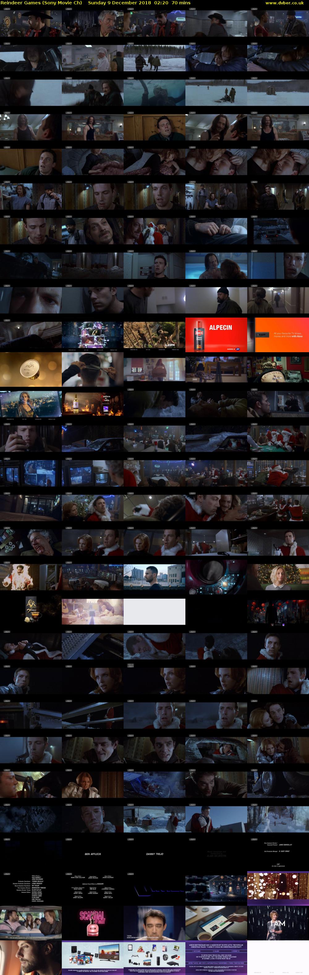 Reindeer Games (Sony Movie Ch) Sunday 9 December 2018 02:20 - 03:30