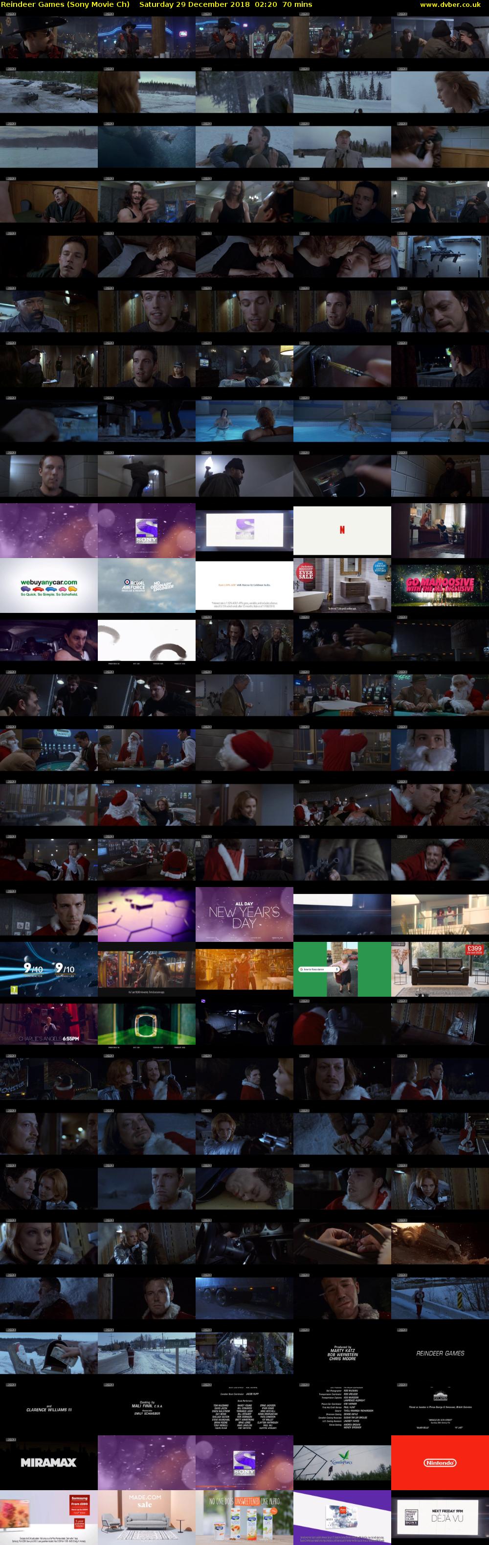 Reindeer Games (Sony Movie Ch) Saturday 29 December 2018 02:20 - 03:30