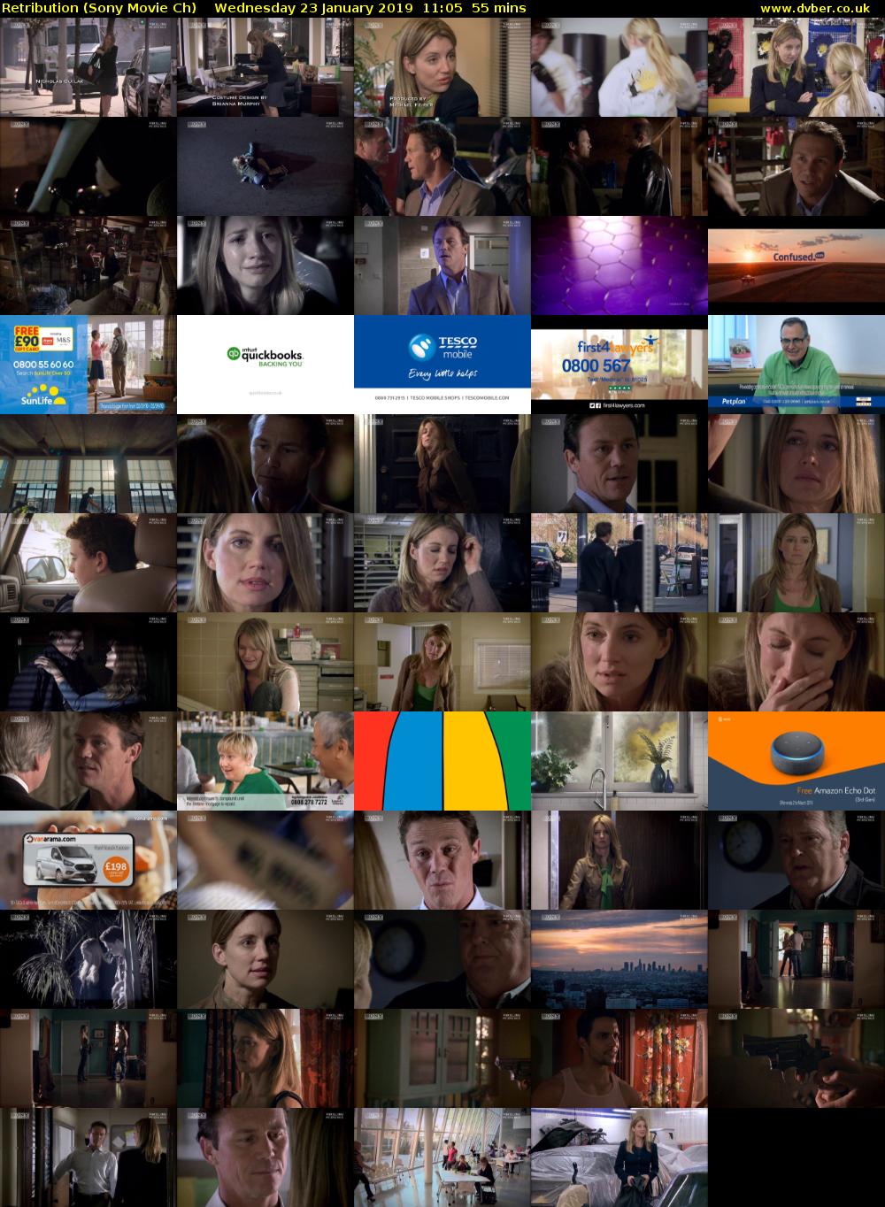 Retribution (Sony Movie Ch) Wednesday 23 January 2019 11:05 - 12:00