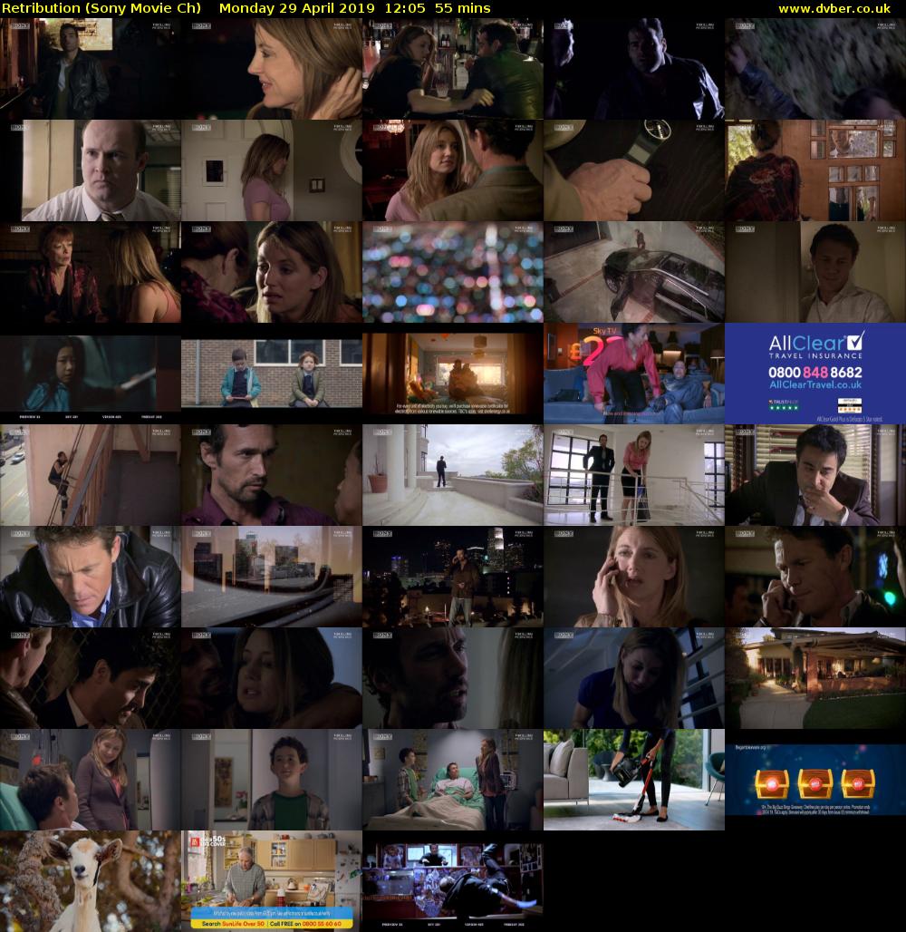 Retribution (Sony Movie Ch) Monday 29 April 2019 12:05 - 13:00