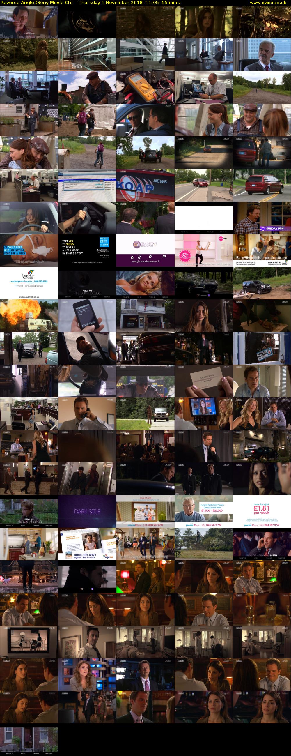 Reverse Angle (Sony Movie Ch) Thursday 1 November 2018 11:05 - 12:00