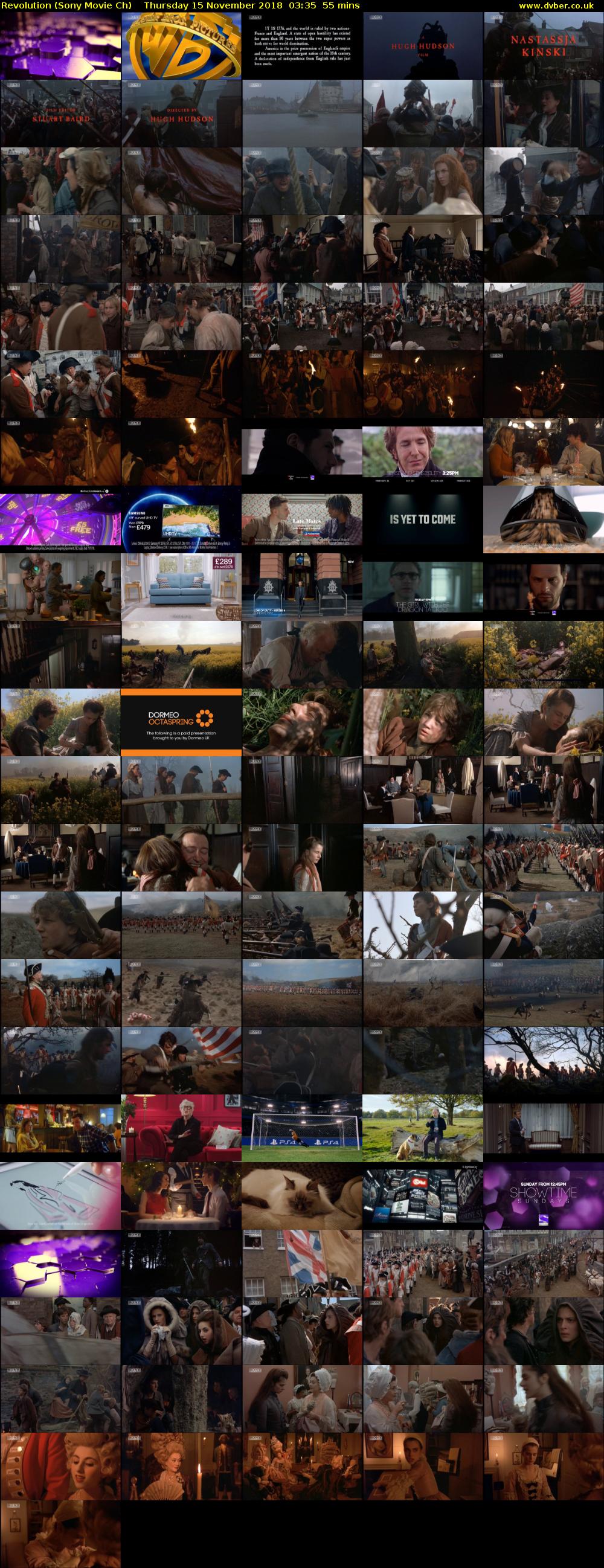 Revolution (Sony Movie Ch) Thursday 15 November 2018 03:35 - 04:30