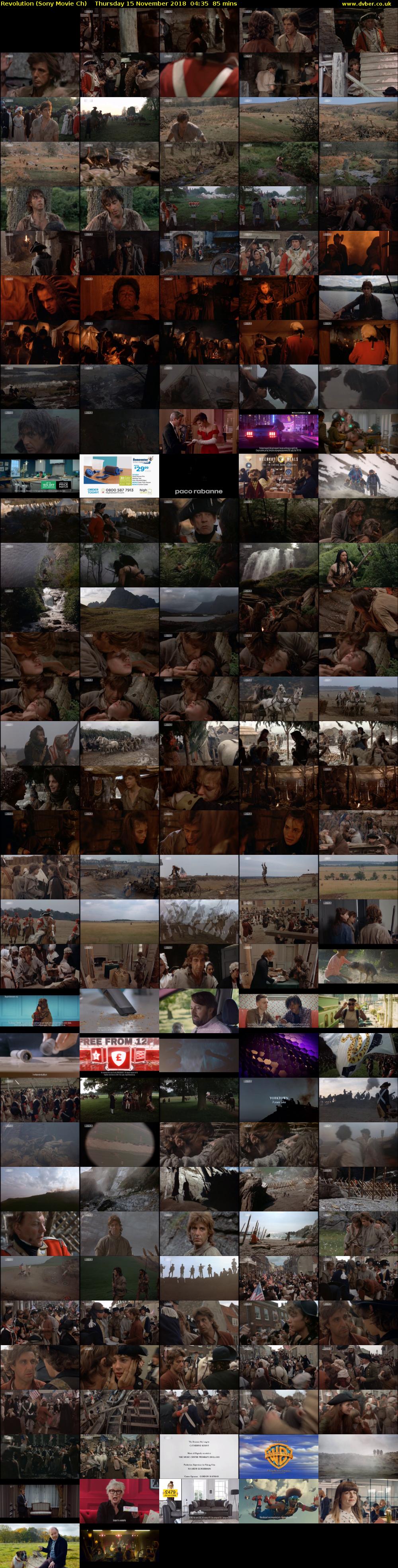 Revolution (Sony Movie Ch) Thursday 15 November 2018 04:35 - 06:00