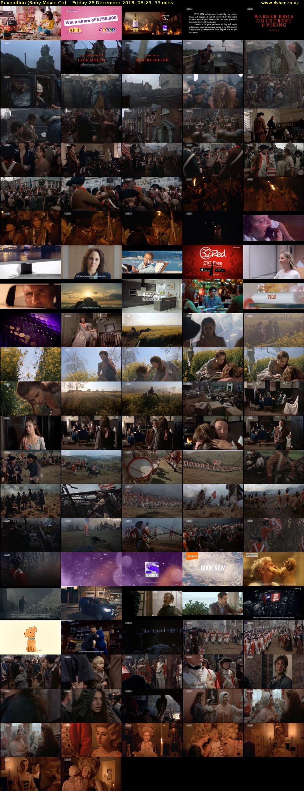 Revolution (Sony Movie Ch) Friday 28 December 2018 03:25 - 04:20