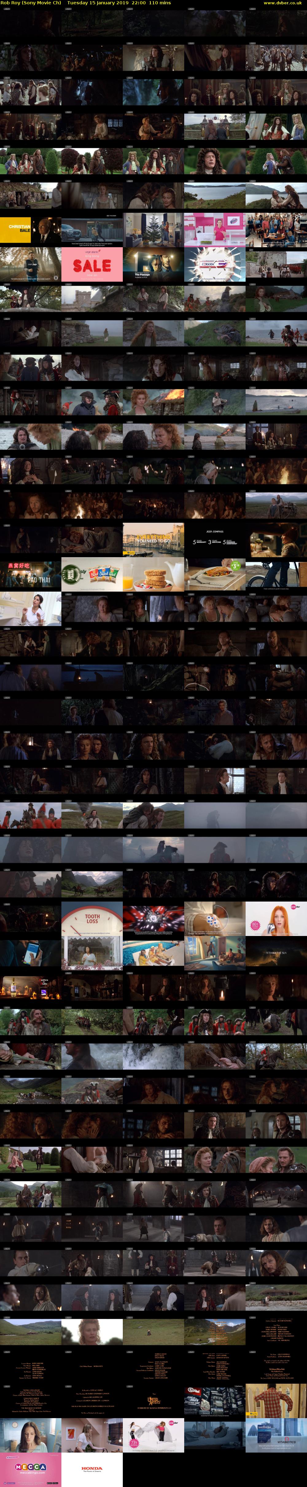 Rob Roy (Sony Movie Ch) Tuesday 15 January 2019 22:00 - 23:50