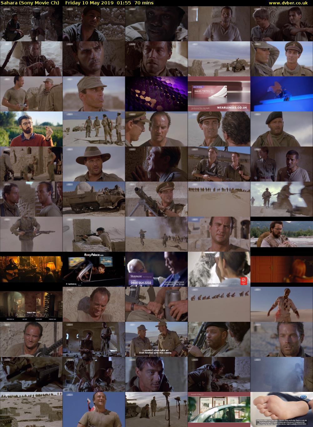 Sahara (Sony Movie Ch) Friday 10 May 2019 01:55 - 03:05
