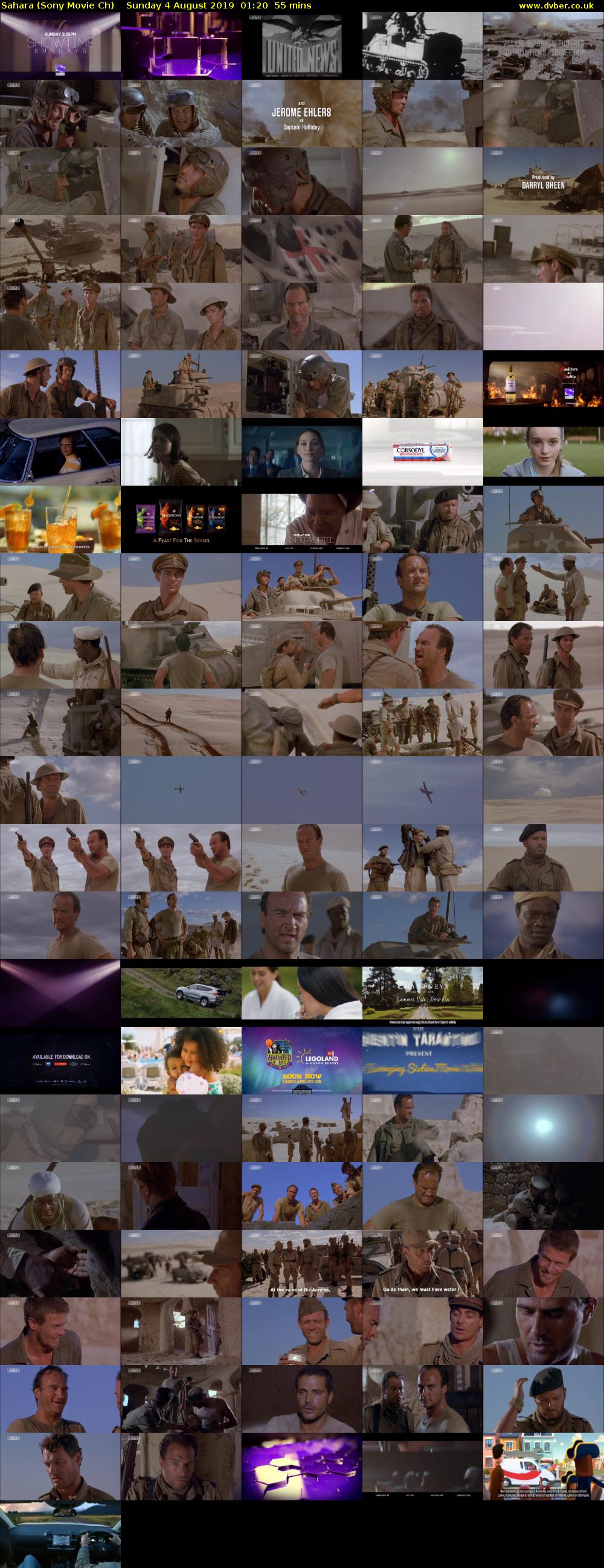 Sahara (Sony Movie Ch) Sunday 4 August 2019 01:20 - 02:15